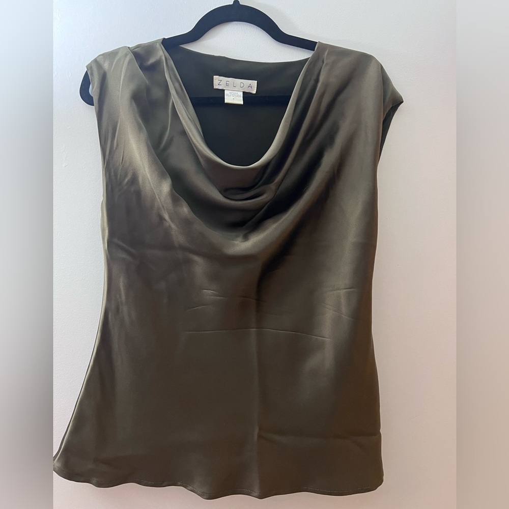 Zelda 100% Silk Blouse